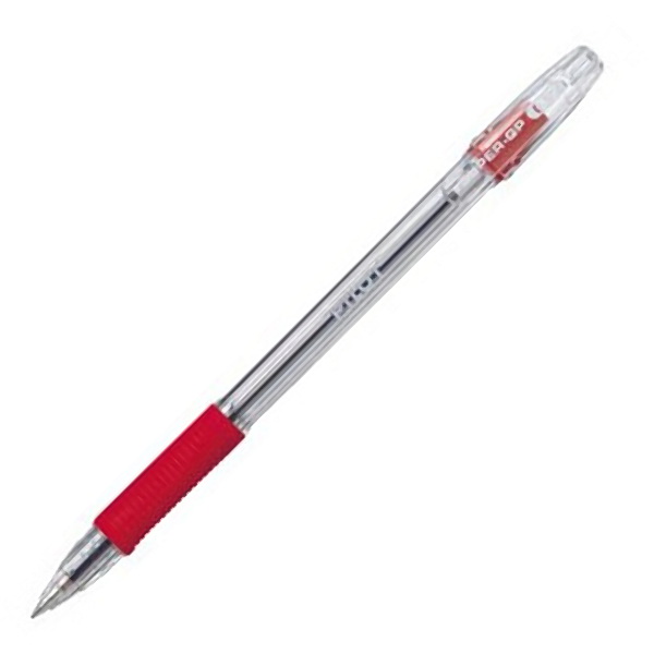Ручка шариковая Pilot SuperGrip 0,7 мм, красн.