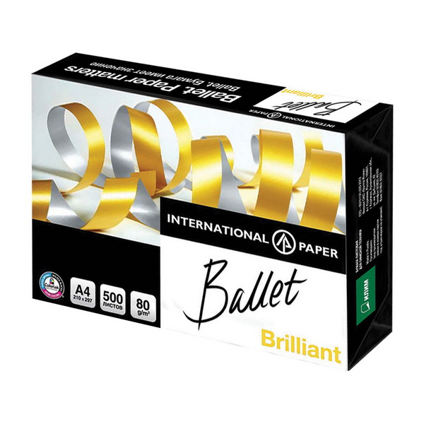 Бумага Ballet Brilliant, А4, 80г/м2, 500л