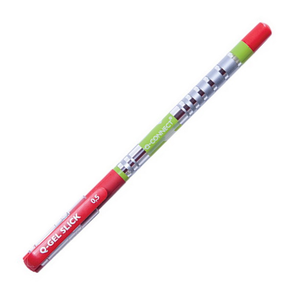 Ручка гелевая Q-connect, красная