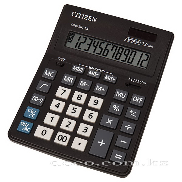 Калькулятор CITIZEN CDB1201BK, 12-ти разр.