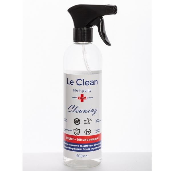 Le Clean CLEANING для тверд.поверхн., 500мл