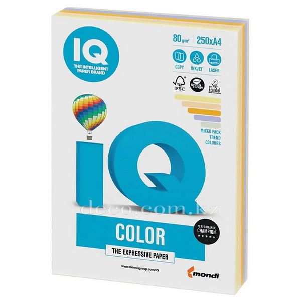 IQ Color Mixed-Packs Trend, 250л, 5цв.  