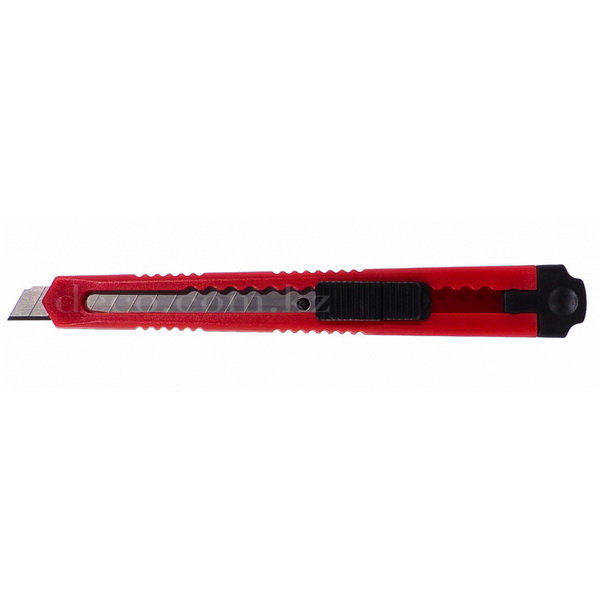 Нож канцелярский Economix, 9мм, красный