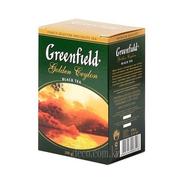 Greenfield Golden Ceylon черный чай, 200 гр