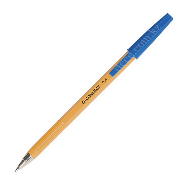 Ручка шариковая Q-connect 0,4мм, синяя