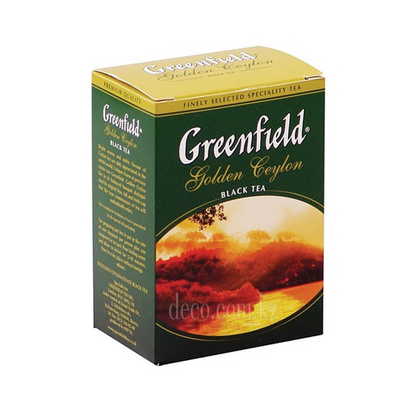 Greenfield Golden Ceylon черный чай, 100 гр