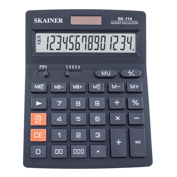 Калькулятор SCAINER, SK-114, 14-ти разряд