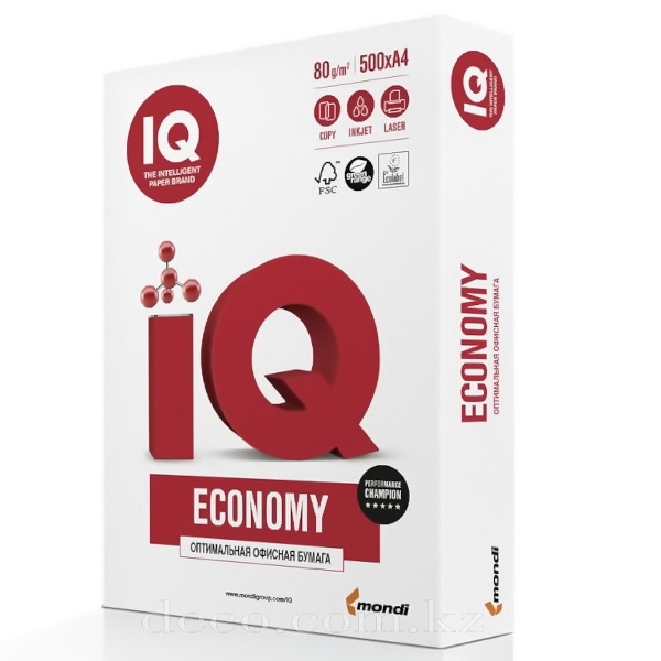 IQ Economy А4, 80г/м2 500 л.