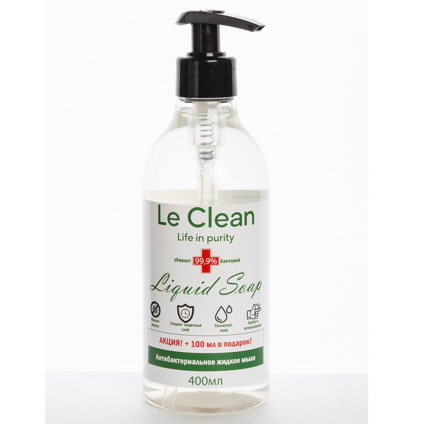 Le Clean Liquid Soap, 400 мл 