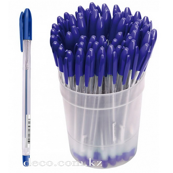 Ручка шариковая СТАММ Vega, синяя
