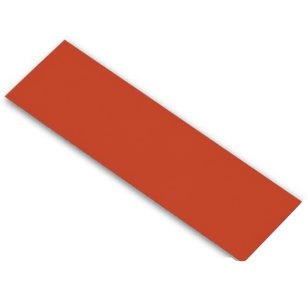 Полоса PVC магн. 60х20мм, 55шт,красная