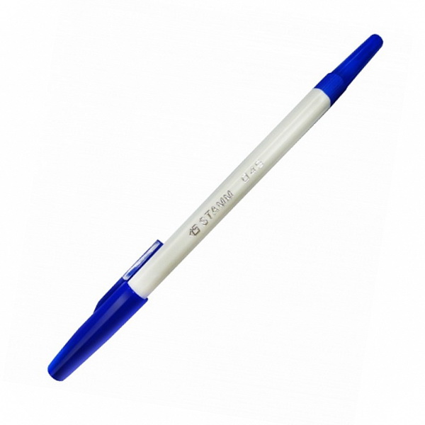 Ручка шариковая 'СТАММ 049', синяя