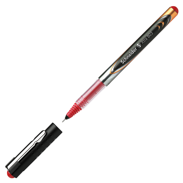 Ручка роллерная Xtra 803,0,3мм, красная