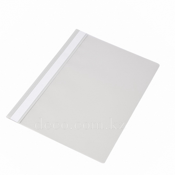 Папка-скоросшиватель PVC, серый